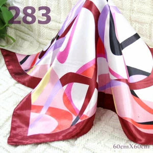 1Pcs 60cm/90cm Fashion Elegant Satin Womens Small Square Head Neck Scarf Gift - Picture 1 of 78
