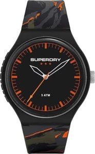 Superdry Herren Uhr mit Silicone Armband (SYG270BO) !!!!! NEU+OVP !!!!! - Picture 1 of 1