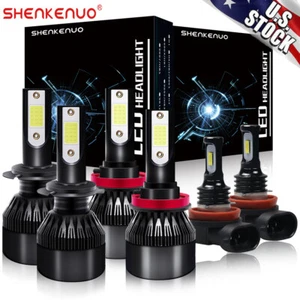 Faros LED delanteros altos bajos + bombillas antiniebla para Lincoln MKZ 2007-2012 6000 K - Imagen 1 de 12