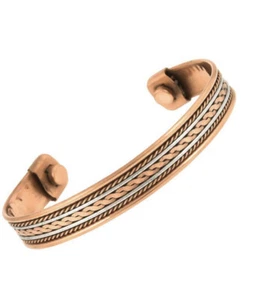 Enhance well-being: Copper Bracelet relieves arthritis. Order now! Free Shipping - Picture 1 of 5