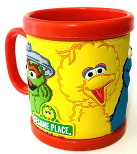 Sesame Street Red Drinking Cup - Children Mug With Max Name On It - Picture 1 of 5
