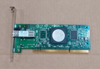 Qlogic QLA2460 4GB PCI-X Single Fibre Host Adapter HBA card FC2410401-21 D - Image 1 of 3