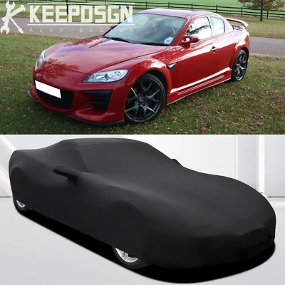 Cubierta de coche para Mazda RX-8 RX-7 exterior interior satinado elástico impermeable protección UV Foto 1 de 4