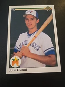 One 1990 ponte superiore John Olerud Star Rookie RC #56 blu Jays - Foto 1 di 2