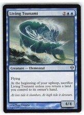 Living Tsunami *PLAYSET* Magic MtG x4 Zendikar SP