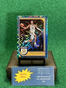 2022-23 Panini NBA Reifen - Blaugrüne Explosion #51 Tyrese Haliburton - Bild 1 von 2