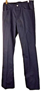 Pantalones De Colección Levi's Sta-Prest Hombres Azul Marino Años 60 70 Pierna Tiaight Talla 32 W x 36 L - Imagen 1 de 13
