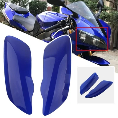 Protector protector de cubierta de lente de lámpara de faro azul para Yamaha YZF R1 2004-2006 Foto 1 de 4