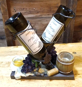 Yankee Candle Double Merlot Weinflasche Tortenwärmer Brenner Küche Deko - Bild 1 von 9