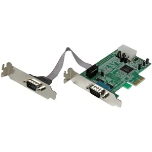 StarTech.com 2 Port Low Profile Native RS232 PCI Express Serial Card with 16550 - Bild 1 von 1