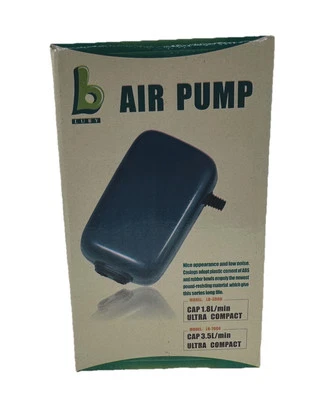 Luby Luftpumpe Aquarium Aquarium Filter 1,8l/min ultrakompakt & leise