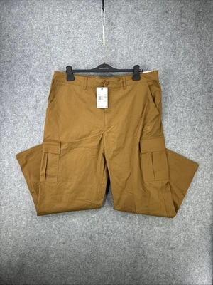 Pantalones cargo Nike Club para hombre talla 38X30 tejidos FZ5765-281 bronceado británico $95 nuevos con etiquetas Foto 1 de 4