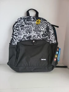 Zaino Fortnite Lama Bianco e Nero - Nuovo con etichette - Foto 1 di 7
