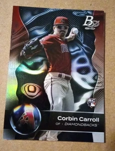 Corbin Carroll 2023 Bowman Platinum Rookie Card #31 Arizona Diamondbacks - Bild 1 von 2