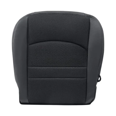 2013 - 2018 PARA Dodge Ram 1500 Sport Driver parte inferior preta tecido/couro capa - Imagem 1 de 3