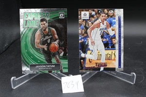 2022-23 Donruss Optic Express Lane Jayson Tatum #23 & Luminance Pink #49 - Bild 1 von 2