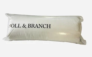 Cuscino alternativo piumino BOLL & BRANCH 20x28 tessuto cotone biologico morbido standard - Foto 1 di 5