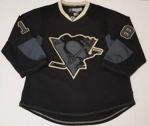 Reebok NHL Pittsburgh Penguins James Neal #18 Black Ice Jersey Size 52 Canada - Picture 1 of 12