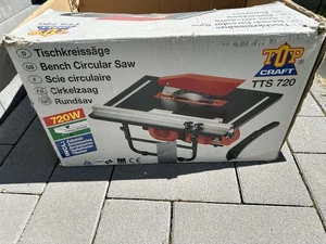 Tischkreissäge TOP CRAFT TTS 720 geprüft und funktionsfähig - Bild 1 von 9