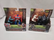 Lot Of 2 Transformers Rise of the Beasts Optimus Prime & Chainclaw Primal NEW