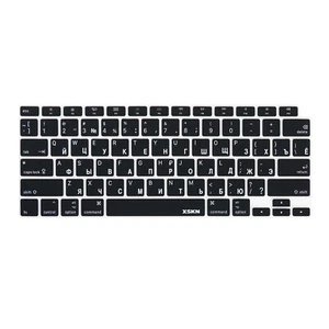 XSKN russische Tastaturabdeckung für Macbook Air 13.3 mit Touch ID A2179 A2337 M1 - Bild 1 von 14