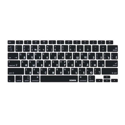 XSKN Russian Keyboard Cover for Macbook Air 13.3 with Touch ID A2179 A2337 M1 - Image 1 of 4