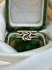 Sweet 9ct Gold Lovers Knot Ring