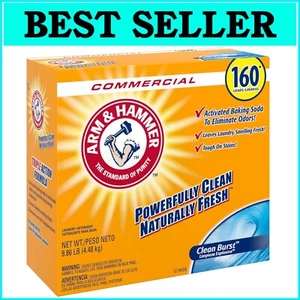Efficient 9.86 lb Powder Laundry Detergent – Clean Burst Scent for Fresh Clothes - Picture 1 of 4