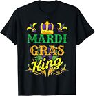 Funny Mardi Gras King Men Carnival Costume Gift Mardi Gras Gift Unisex T Shirt