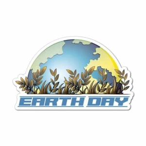 Earth Day Sticker Decal Reuse Recycle Environment Eco Friendly Funny - Imagen 1 de 5