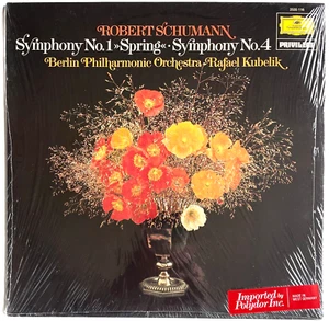 NEW FACTORY SEALED SCHUMANN SYMPHONY #1 & #4 BERLIN PHILHARMONIC VINYL LP RECORD - Picture 1 of 2