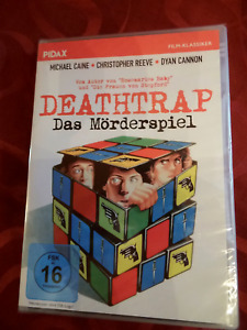 Deathtrap - Das Mörderspiel - DVD NEU in Folie - Krimi Thriller - Michael Caine