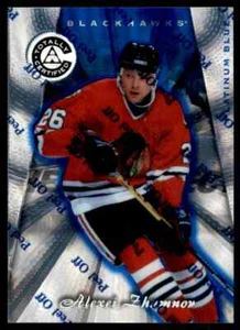 1997-98 PINNACLE TOTALLY CERTIFIED BLUE ALEXEI ZHAMNOV /3999 CHICAGO BLACKHAWKS - Picture 1 of 2