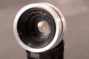 Jupiter 12 Serviced USSR Wide Angle Silver Lens M39 L39 Zorky FED Camera MINT - Picture 1 of 12