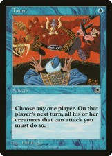MTG - Taunt - Portal - X1 - (LP) - FREE SHIPPING