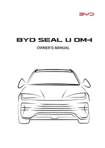 BYD SEAL U DM-i OWNERS MANUAL HANDBOOK NEW PRINT - FREE POSTAGE - Picture 1 of 1
