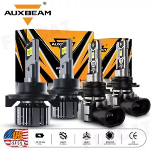 AUXBEAM Canbus LED Headlight High Low Fog For Dodge Ram 1500 2500 3500 2006-2008 - Picture 1 of 15