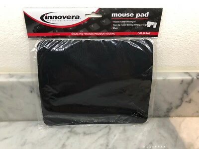 Innovera Mouse Pad Black - New In Bag - IVR52448 - Image 1 of 4