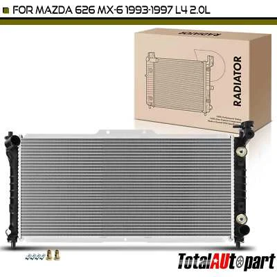 Radiador com refrigerador de óleo Trans para Mazda 626 MX-6 1993-1997 2.0L automático Trans - Imagem 1 de 4