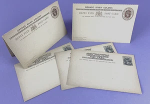 Cape of Good Hope Orange River Colony Overprint Post Cards & Reply Paid Cards - Picture 1 of 3