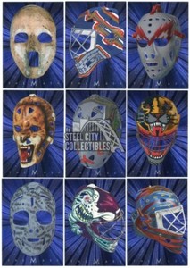 2001-02 Be A Player Between The Pipes Hockey The Mask 39-Card Insert Set
