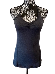 Nike Dri-Fit Padded Racerback Cami Tank Top Camisole Sports Athletic Athleisure - Picture 1 of 12