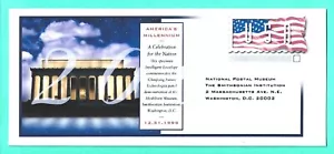 Smart Envelope FDC 12.31.1999 Millennium Cover Wash DC Postal Smithsonian MA - Picture 1 of 3