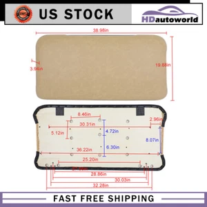 Tan Golf Cart Front Seat Cushion Fit For E-Z-GO TXT - Foto 1 di 6