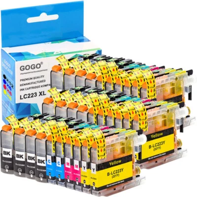 LC223XL PATRONEN kompatibel für BROTHER LC223 XL MFC-J480DW J4420DW DCP-J4120DW - Bild 1 von 4