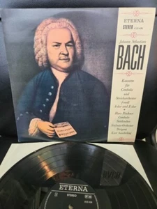 Sanderling Pischner Bach 3 Harpsichord Concert Eterna 825436 Mint 1970 ED 2 - Bild 1 von 3
