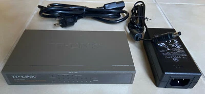 TP-LINK TL-SF1008P 8-Port 10/100Mbps Desktop Switch with 4 PoE Ports  - Image 1 of 4