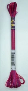 DMC Colour Variations Thread Embroidery Floss, Colour 4210 Radiant Ruby - Imagen 1 de 1