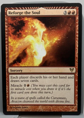 Reforge the Soul - Avacyn Restored - NM - Red - Rare - Sorcery - MTG - Image 1 of 2
