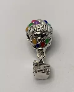 Authentic PANDORA Disney Pixar Up House and Balloons Charm 798962 - Picture 1 of 5